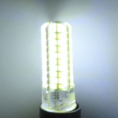 1x/10x G4/G5.3/GY6.35 Dimmable Led bulb 110V/220V 80-5730SMD White/Warm Silicone