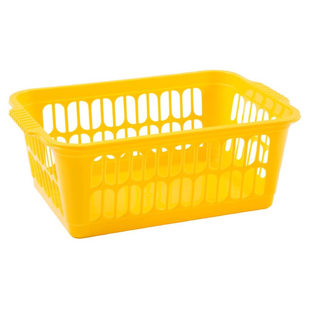 Large plastic yellow laundry basket in Ilford, London Gumtree