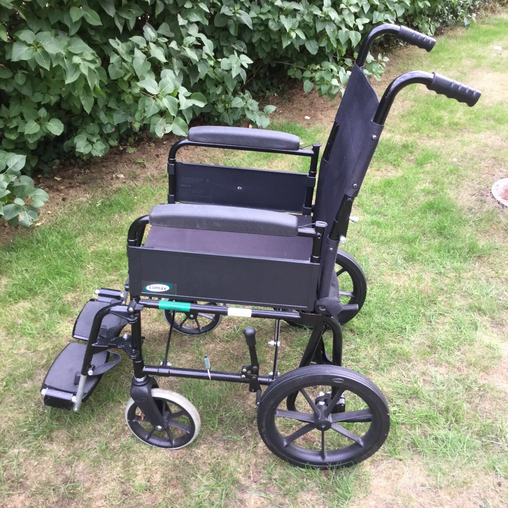 Lomax Sturdy Wheelchair in Good Condition in Christchurch, Dorset