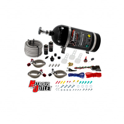 22-82000 Nitrous Outlet X-Series 87-98 Mustang GT & Cobra Wet Nozzle System Kit