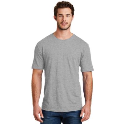 District DM108 Men's Perfect Blend 60/40 Cotton/Poly T-Shirt Soft Crew Neck Tee