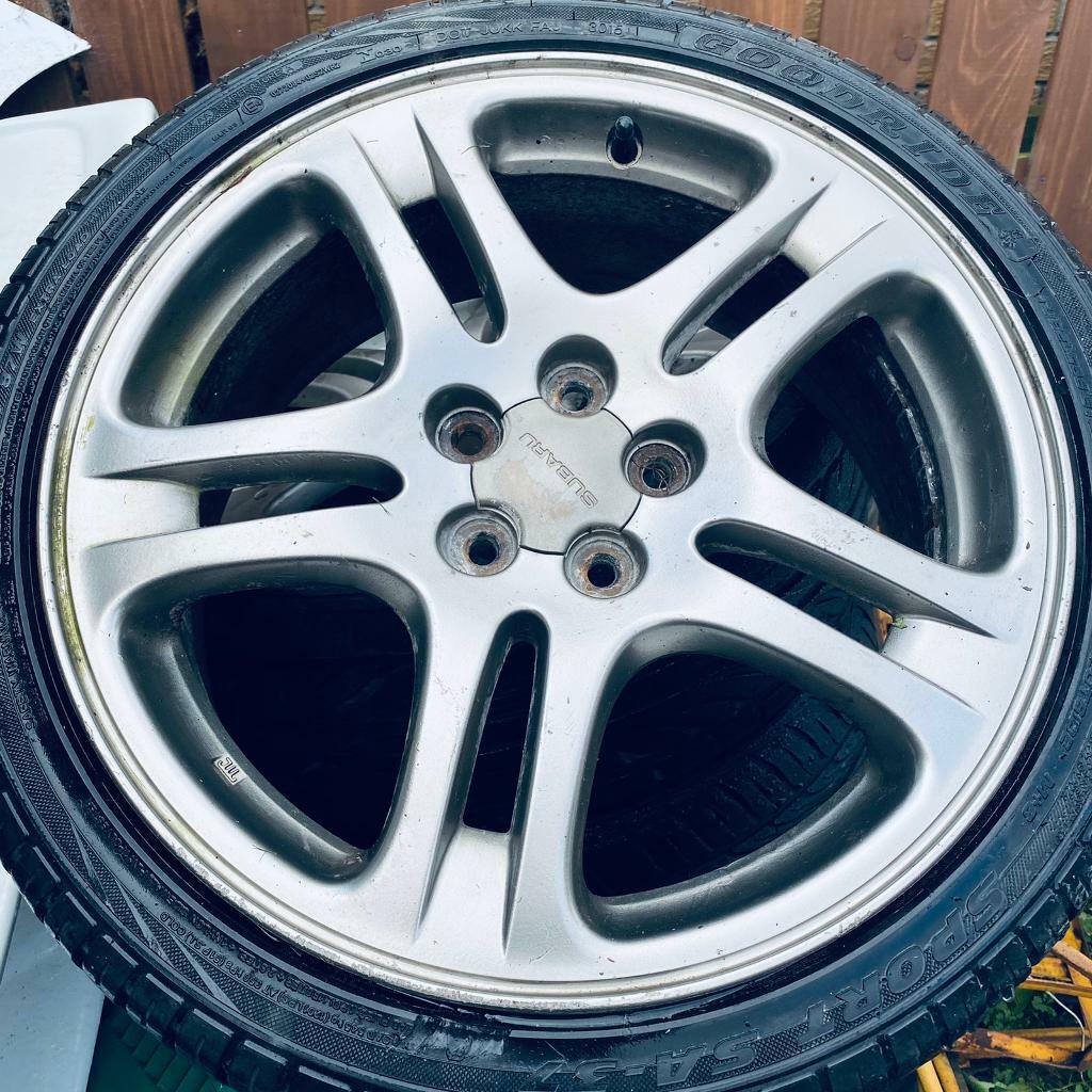 Subaru impreza wrx alloy wheels in Newtownards, County Down Gumtree