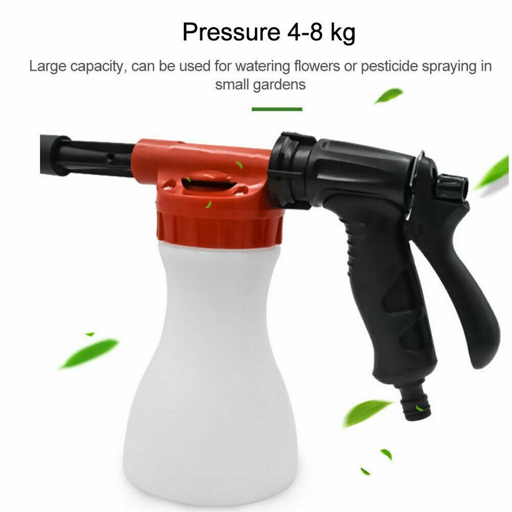 1000ML Car Snow Foam Gun Washing Soap Sprayer Bottle