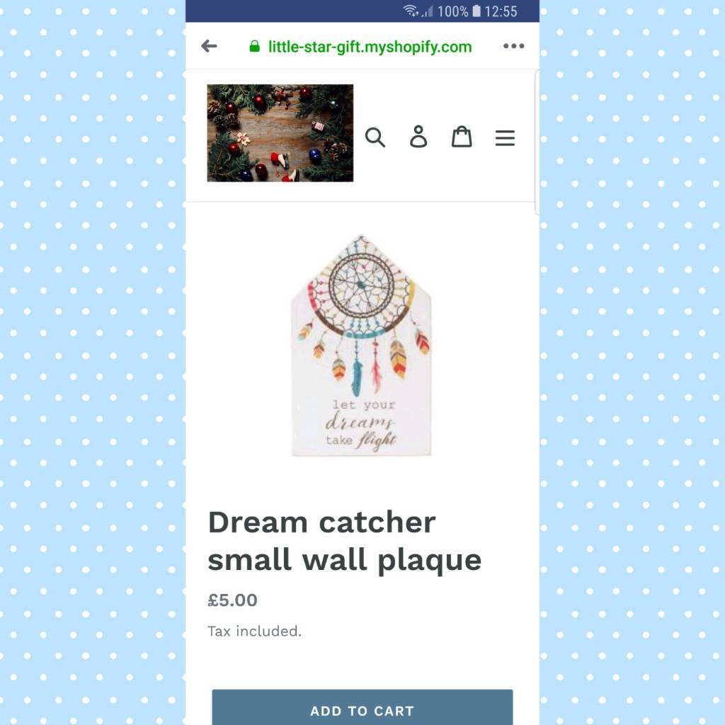 Dream Catcher Plaque In Basingstoke Hampshire Gumtree