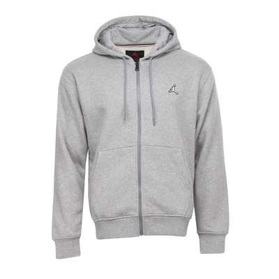 

Мужская флисовая худи Jordan Carbon Heather Essential с молнией во всю длину (DQ7350 091)