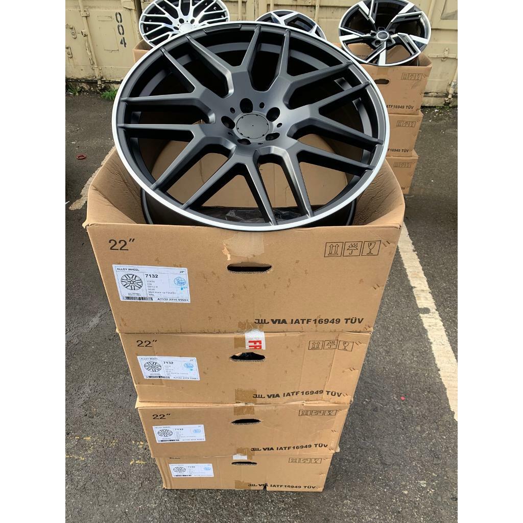22” alloy wheels alloys rims tyres fit Mercedes gl gls ml s class gle