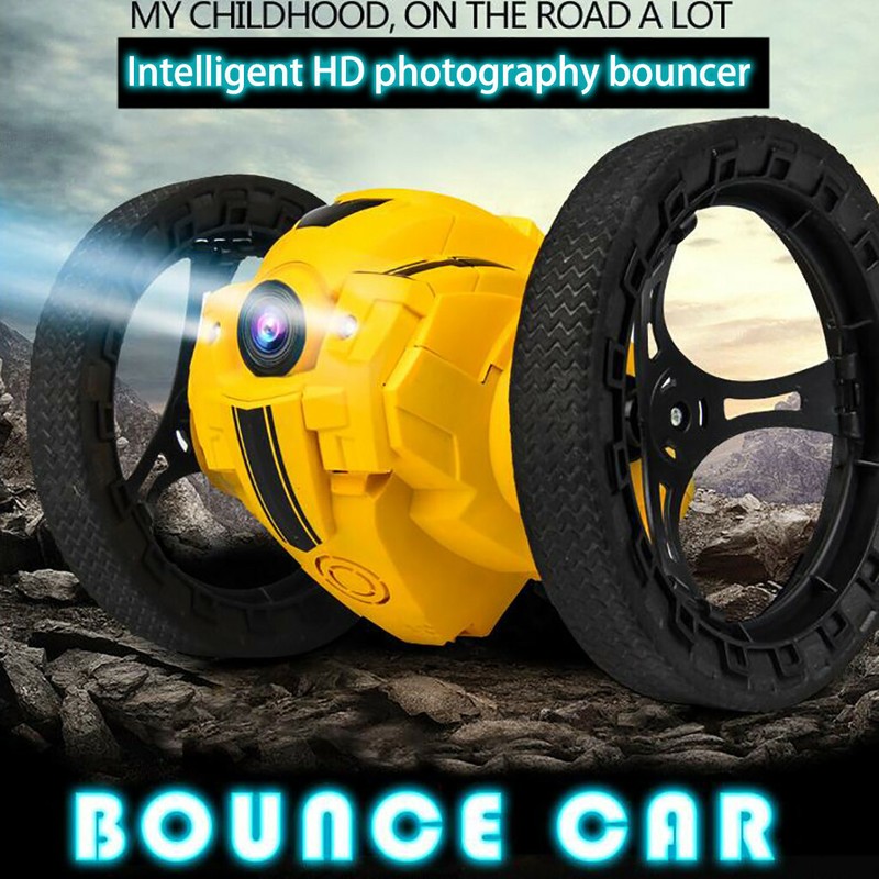 Jump High Stunt Car Rc Bounce Car Toy