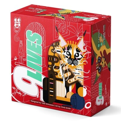 9 LIVES Board Game - NEW FACTORY SEALED
