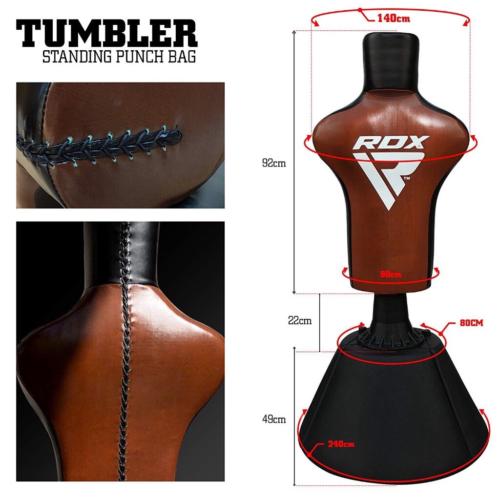 RDX Free Standing Bob Boxing/Martial Arts kick/punch bag Torso Man 5.6