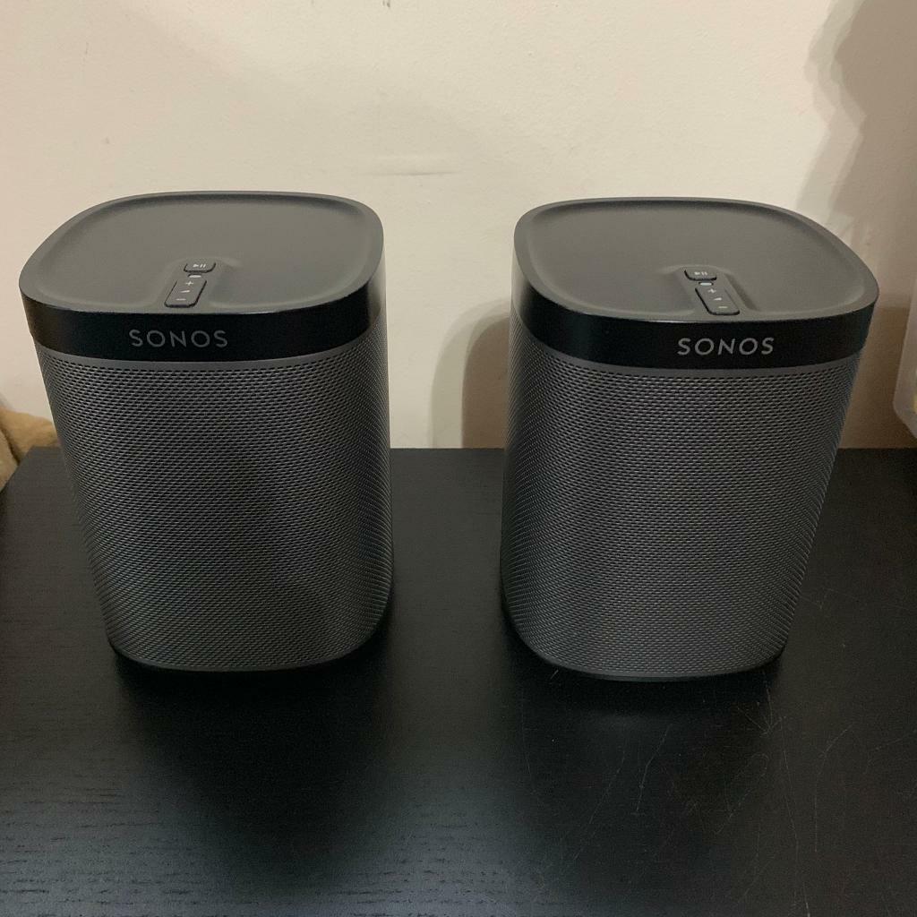 sonos play 1 x 2