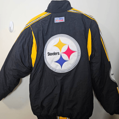 スターター steelers ジャケット Vintage 90's Starter Pro Line Pittsburgh Steelers Zip Up