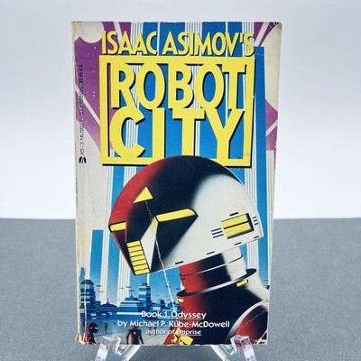 Odyssey (Robot City #1) by Michael Kube-McDowell Vtg Scifi Mass Market Paperback