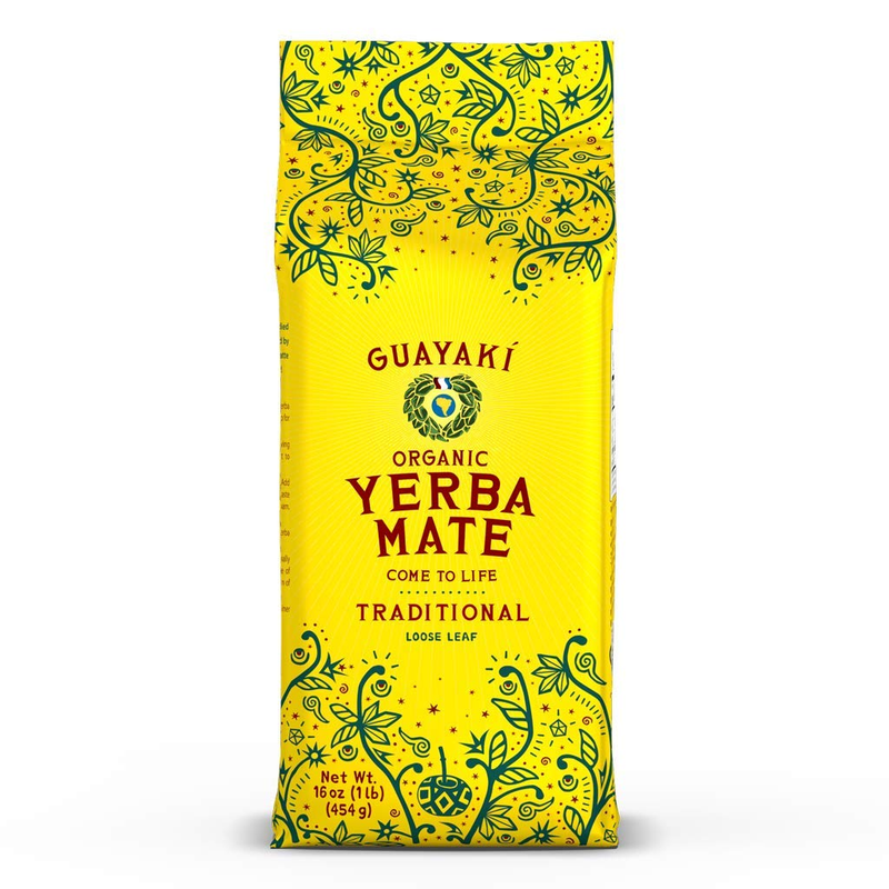 Yerba Mate, Organic Traditional Loose Leaf, 16 Oz
