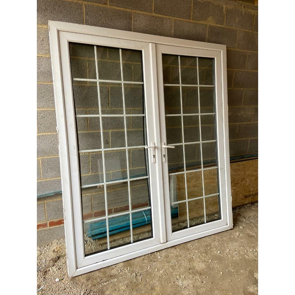 UPVC FRENCH DOORS WITH BAR in Thornaby, County Durham Gumtree