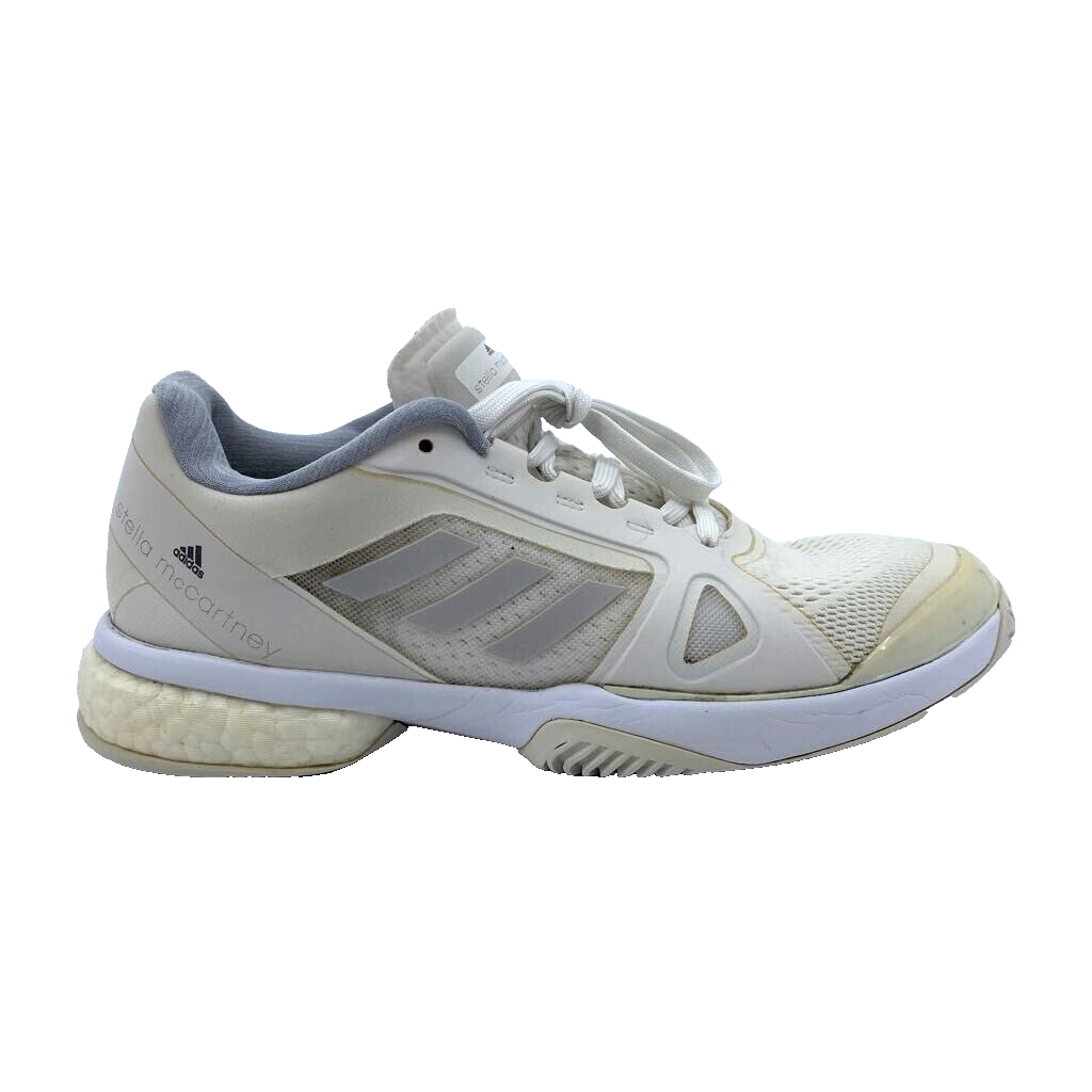 adidas stella mccartney BARRICADE M ネイビー adidas Stella McCartney Barricade Shoe - White/Charcoal