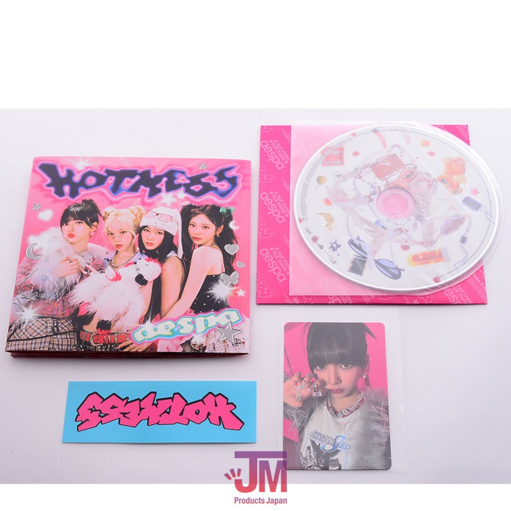 aespa Hot Mess アルバム　トレカ　カードケース aespa HOTMESS unboxing /開封動画/Japan single/에스파/myvlog