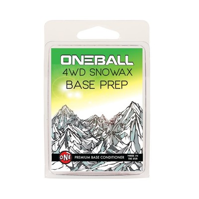 165g 4WD Base Prep Wax by One Ball Jay | Ski Snowboard Tuning | Base Care