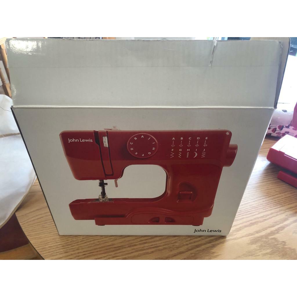 John Lewis sewing machine JL Mini no. 120265337 in Cardiff City