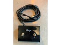 Stagg footswitch for guitar amplifiers 