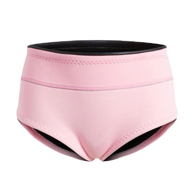 Damen Neopren Shorts Badehose Schwimmhose für Tauch Schnorchelanzug Rosa L
