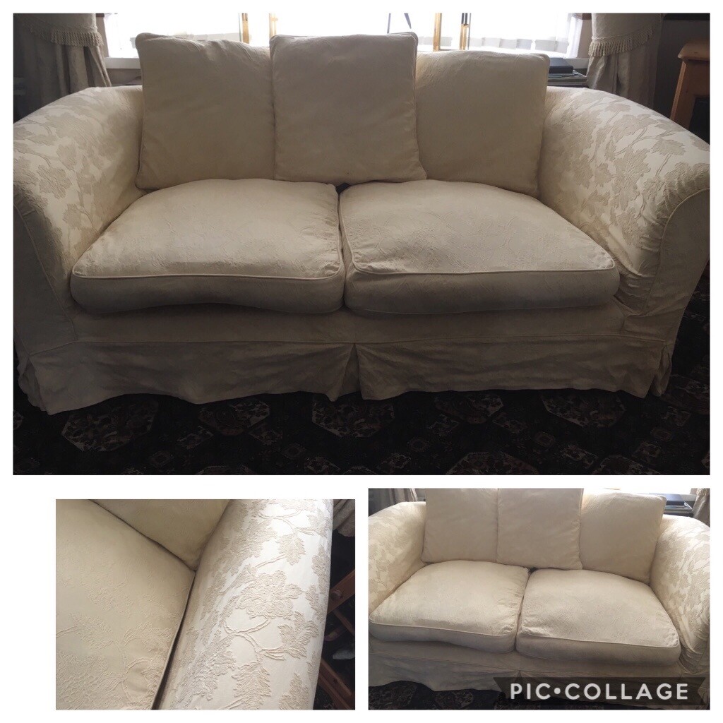 Reduced Three Seater Sofa Washable Covers And Spare Set In