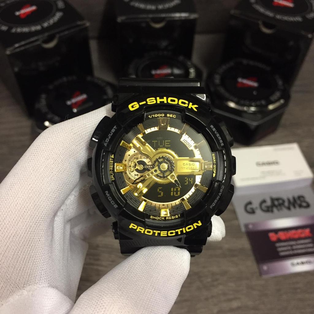 Casio G Shock Watch Black, White, Gold in Leicester, Leicestershire