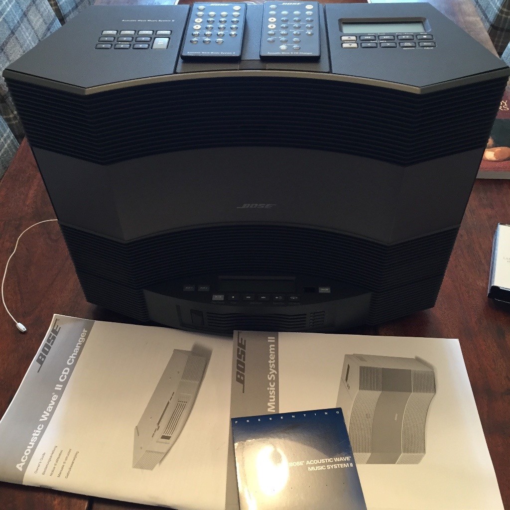 ... Array - bose acoustic wave ii cd music system with cd changer manuals  and rh gumtree