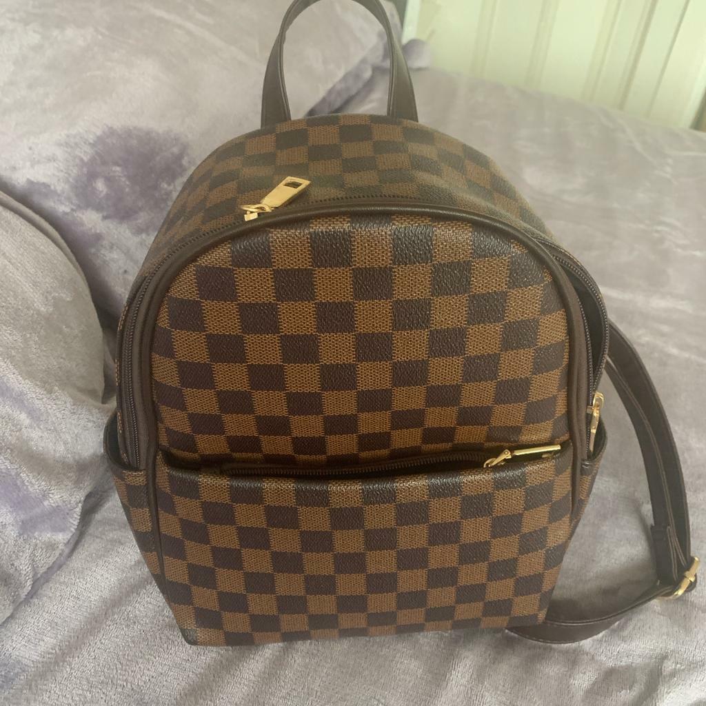 Tan Louis Vuitton Backpack Women's