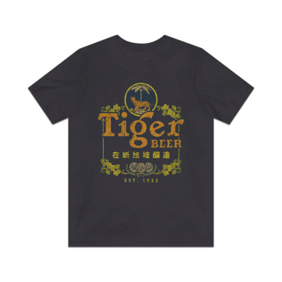 Tiger Beer Singapore 1932 Vintage Men's T-Shirt