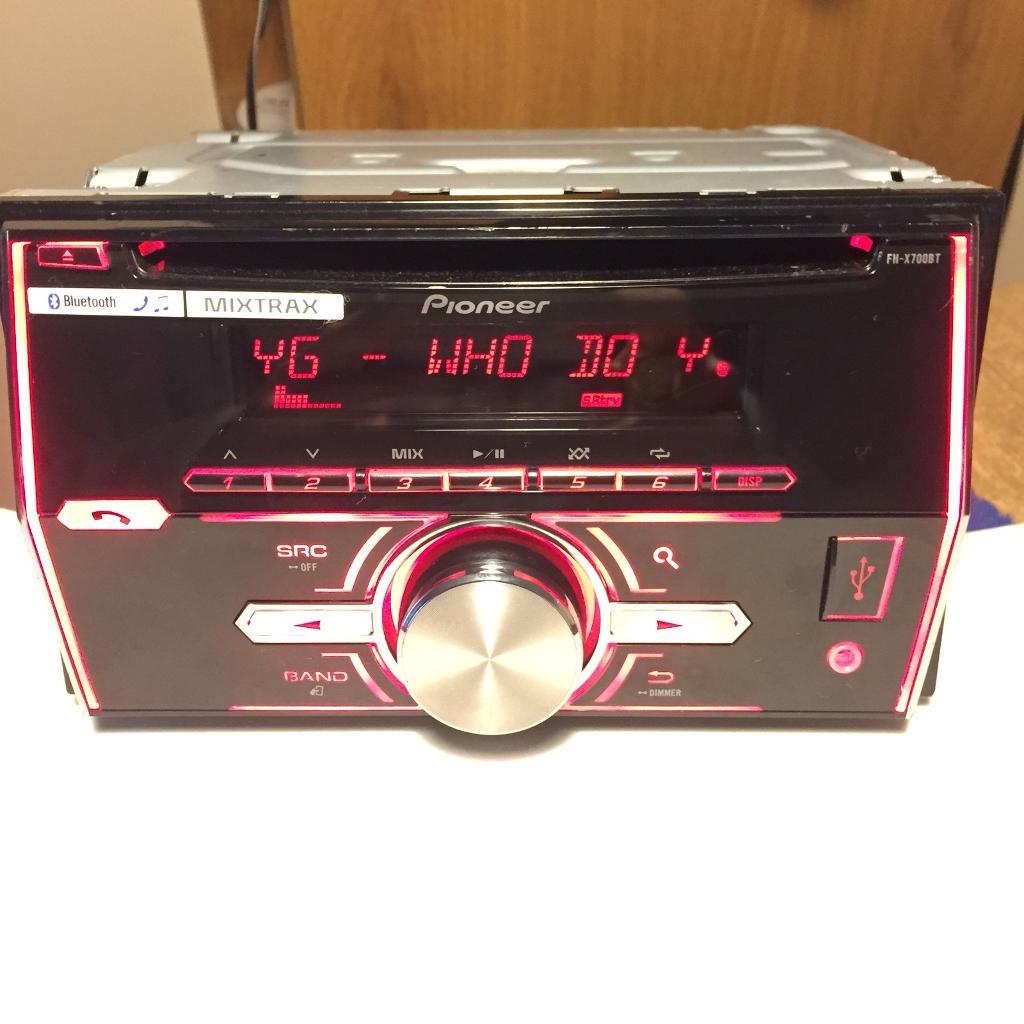 Pioneer Bluetooth double din car radio ( cd head unit usb aux player