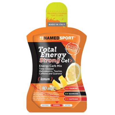 NAMED SPORT TOTAL ENERGY STRONG GEL 40 ML Limone