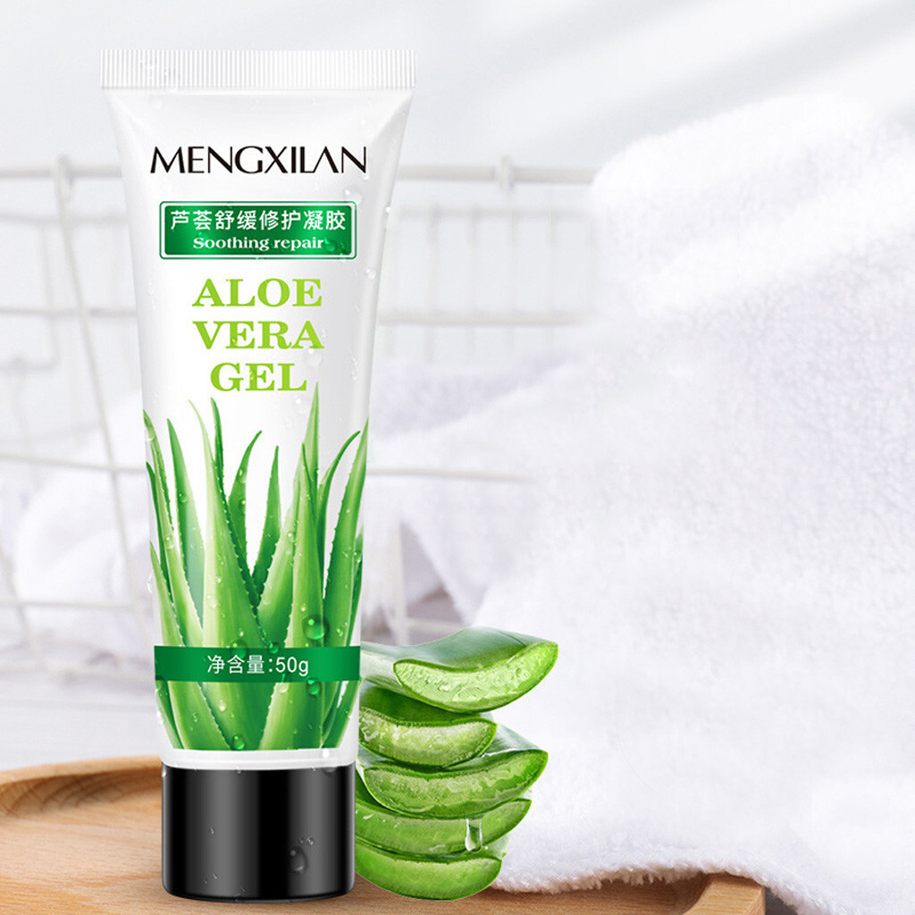 2PCS Aloe Gel Moisturizing Lotion Facial Cream DIY Hand Wash Aloe Vera Aloe Gel