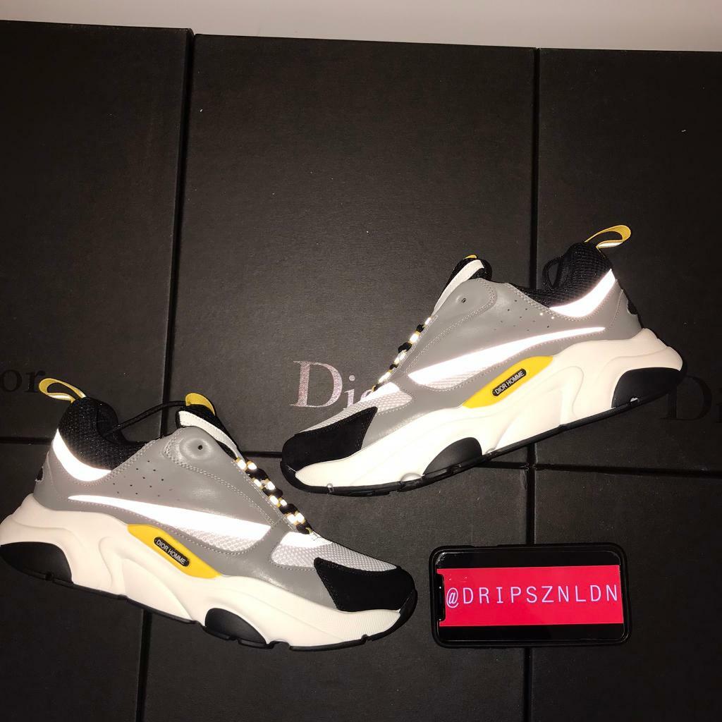 dior b22 grey yellow