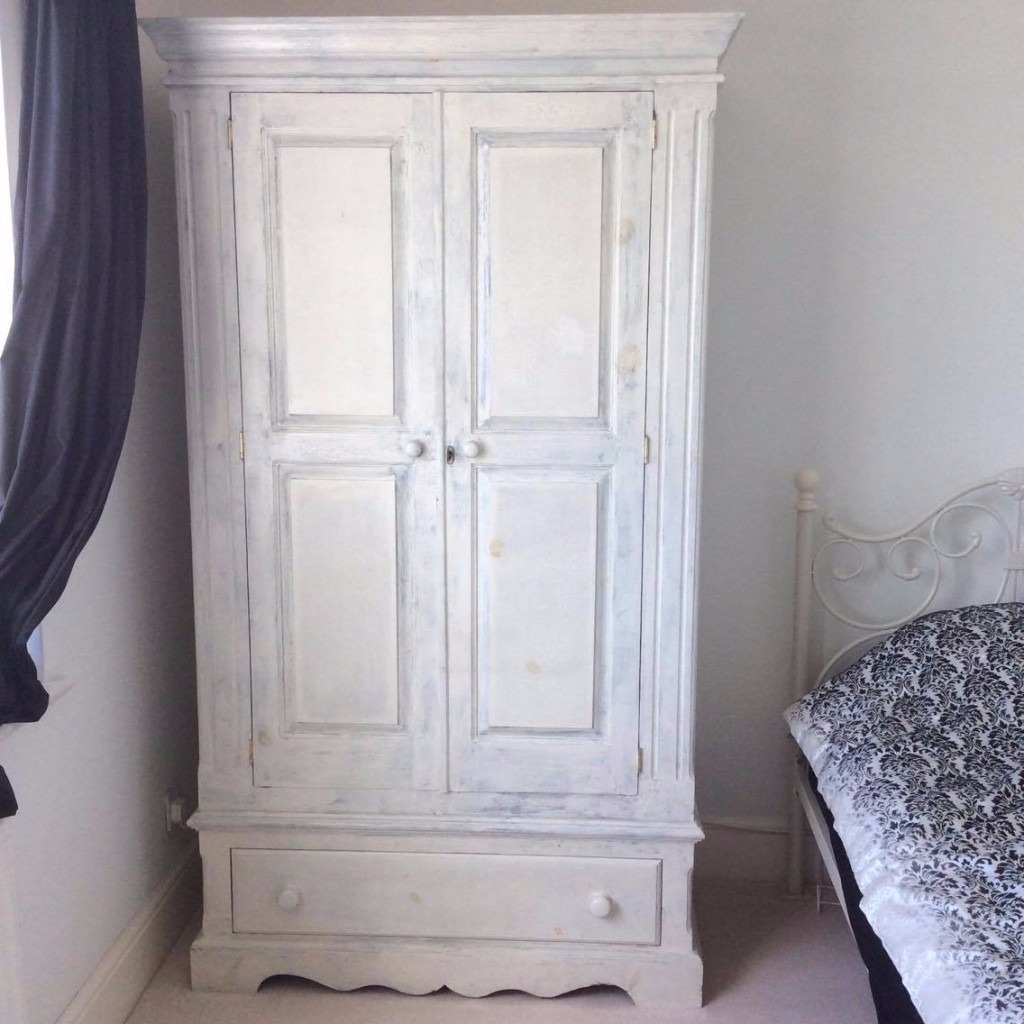 Shabby Chic Pine Wardrobe In Stanford Le Hope Essex Gumtree