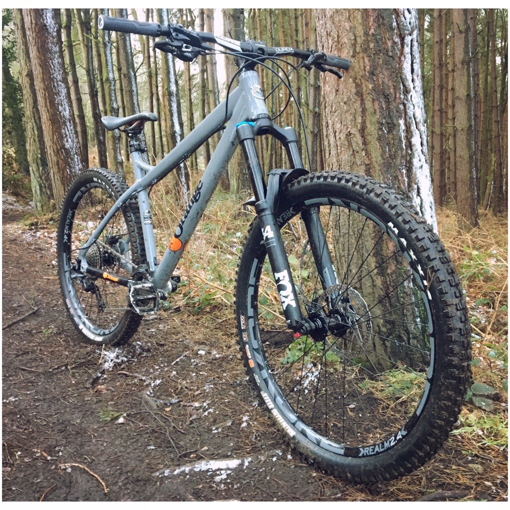 Orange Crush Pro 2017 hardtail mountain bike (27.5 wheels) in Morley