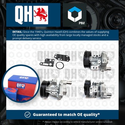 Water Pump QCP3549 Quinton Hazell Coolant 1096556 1129183 1136393 1146965 New