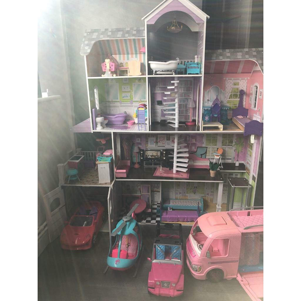 Barbie Dolls house with Garage | in Skelmersdale, Lancashire | Gumtree