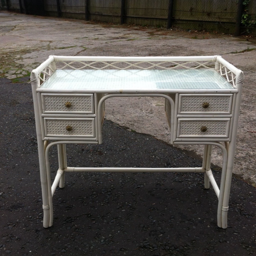White wicker dressing table in Cookstown, County Tyrone Gumtree