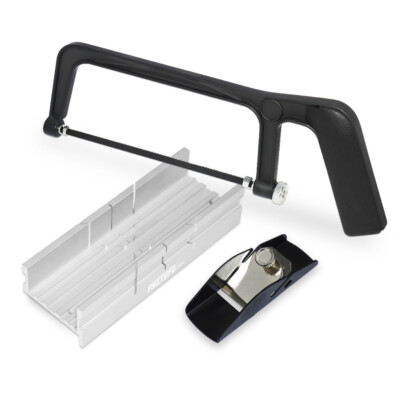 FIRSTINFO Mini Hand Plane Small Lightweight Steel Body Trimming Plane Set -US