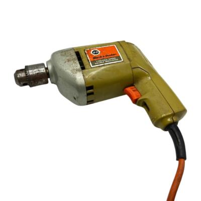DRILL ドリル　ブラック ヴィンテージ パーカーUSA製 Black & Decker Drill DR500 Type 3 13mm | eBay