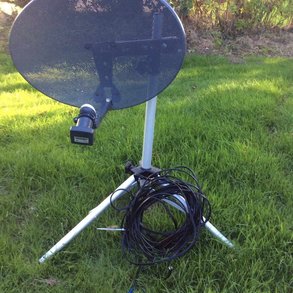 Portable Sky TV dish, stand and cable in Wesham, Lancashire Gumtree