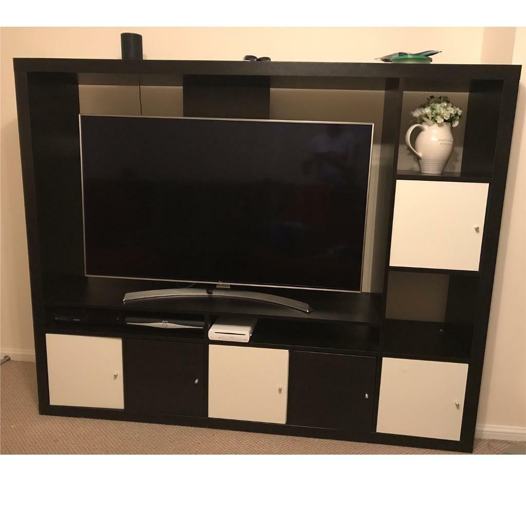 Ikea Tv unit (black/brown) in Dunfermline, Fife Gumtree