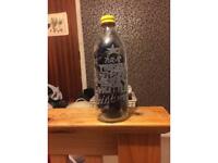 Glass engraved Christmas bottle ideal gifts 