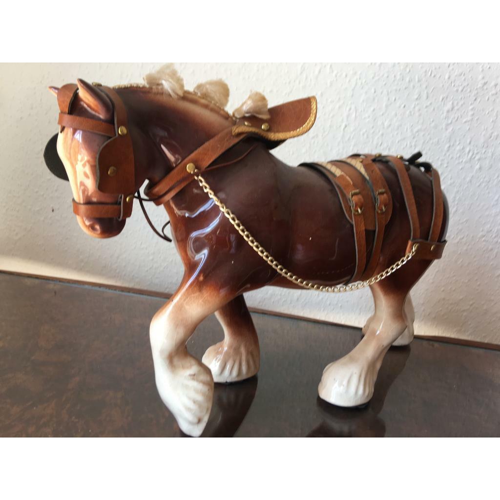 Ceramic Shire Horse with tack vintage in Bath, Somerset Gumtree