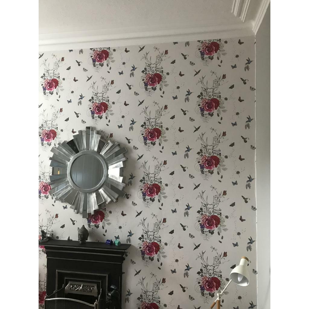 One roll of wallpaper in Southside, Glasgow Gumtree