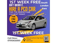 **£100 PER WEEK** / PCO Car Rent/ PCO Car Hire / Rent / Uber / Toyota Prius [ Streatham Office ]