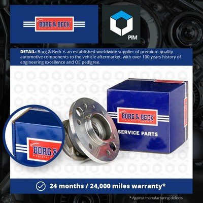 Wheel Bearing Kit fits MERCEDES SPRINTER 906 2.2D Rear 2006 on B&B 9063500249