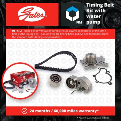 Timing Belt & Water Pump Kit KP15579XS-2 Gates Set 5579XS 788313223 Quality New