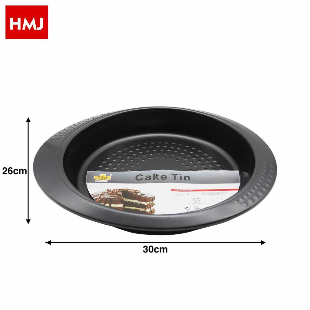 Stampo Teglia Tortiera Per Dolce Pane Torta Antiaderente Rotonda 24252 hmj