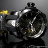 Pre-owned Invicta Marvel Black Panther Venom Automatic Open Heart Ed 52mm Watch